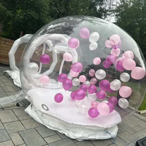 Party balloon bubble house inflatable Outdoor Kids Clear Transparent Dome Bubble Tent House Inflatable Bubble Balloon House