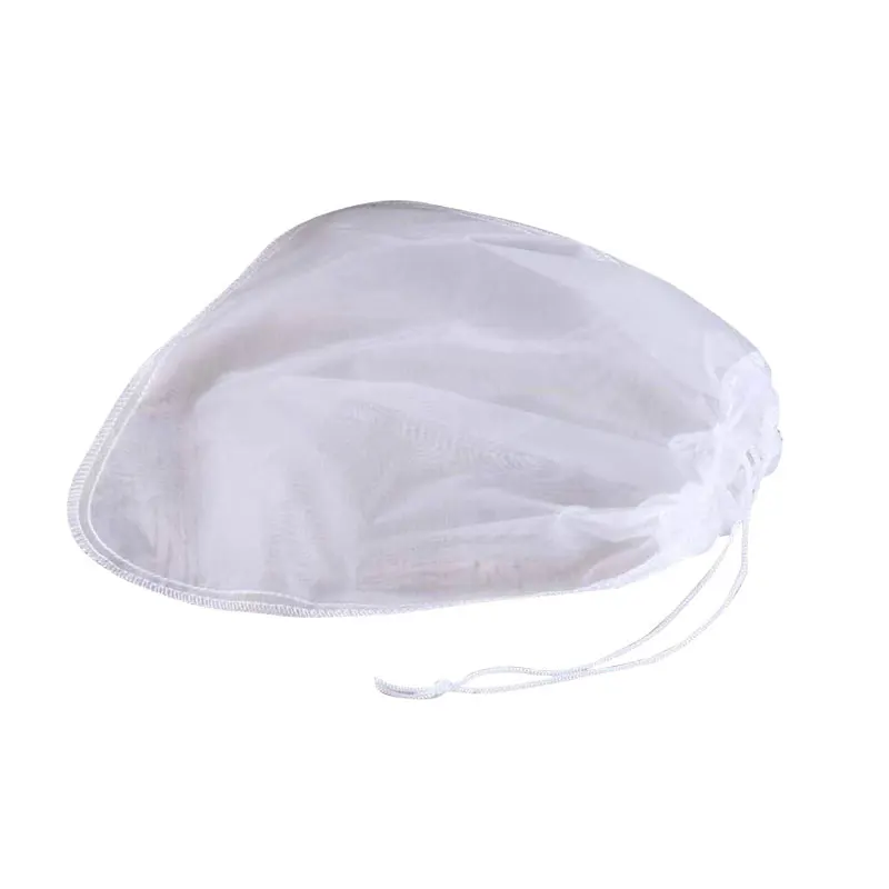80um 100um 200um nut milk bag fine mesh nylon filter strainer bag