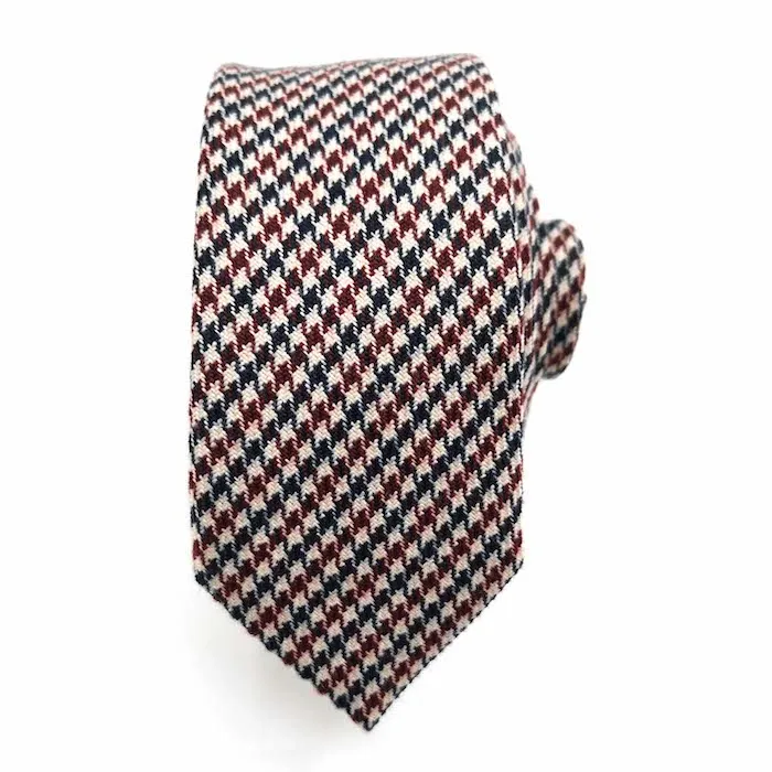 China Keer Tie Manufacturer Luxury Cravate Linen Wool Blended Necktie Men Slim 6cm Tie