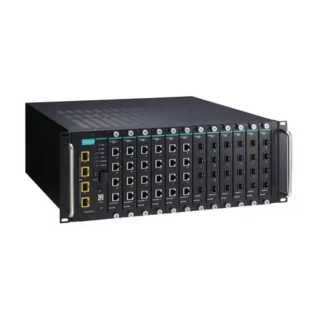 MOXA ICS-G7752A Series 48G+4 10GbE-port Layer 2 full Gigabit modular managed Ethernet switches