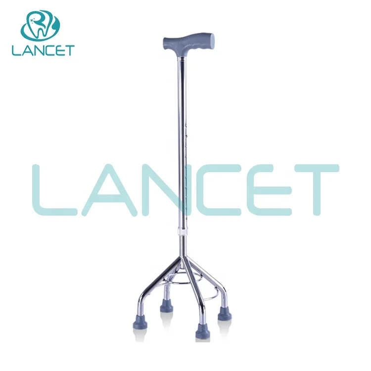 LANCET health care product four legs Aluminum Alloy elderly walking stick cane