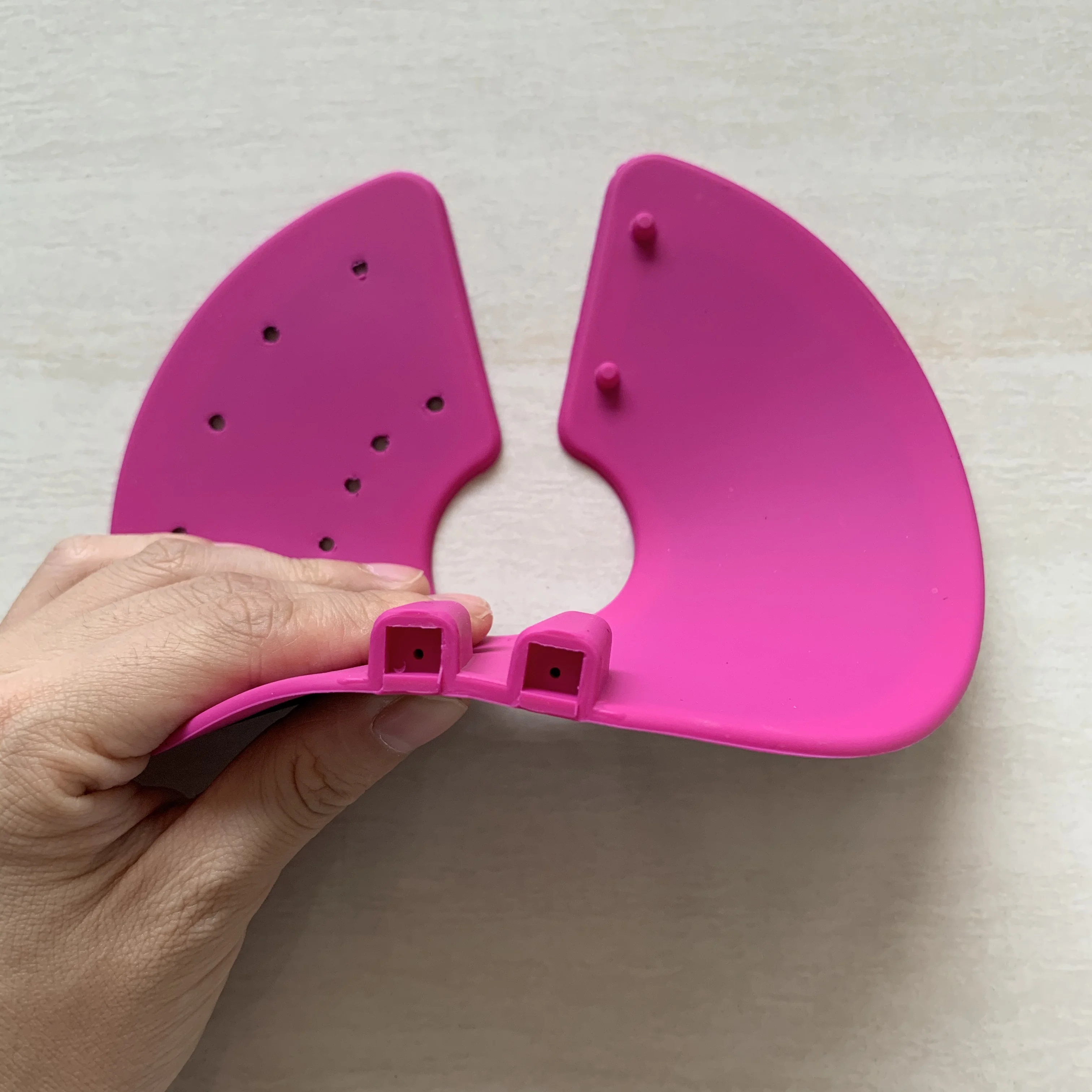 Self-adhesive Silicon Rubber Tens Electrodes for Breast Massager Machine