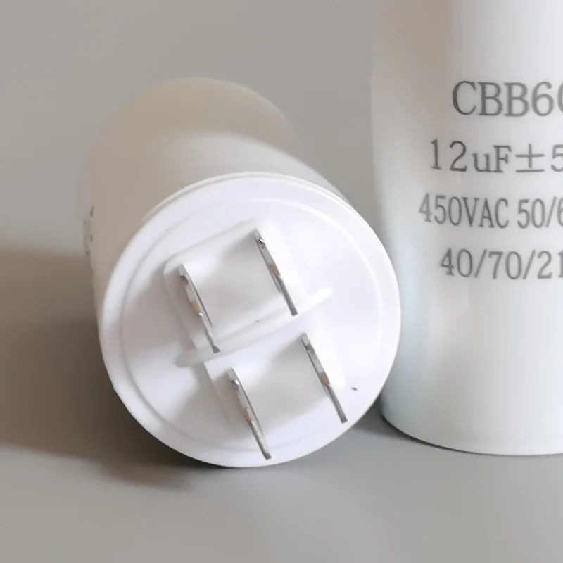 Original Manufacturer CBB60 8Uf10Uf12Uf  AC Ultra Capacitor Electric Fan Capacitor