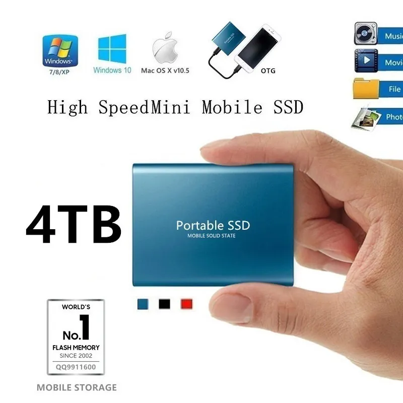 SSD TYPE-C запоминающее устройство M.2 HDD USB 3 1 для ноутбуков Настольный мобильный твердотельный накопитель высокоскоростной внешний жесткий диск оригинал