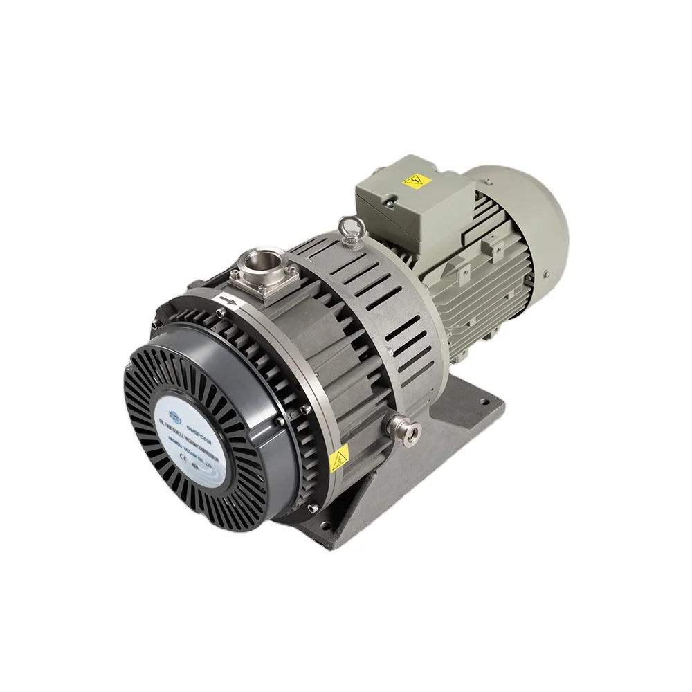 No oil no mess 37.4m3/h 60hz 10Pa GEOWELL GWSPC600 scroll vacuum pump compressor