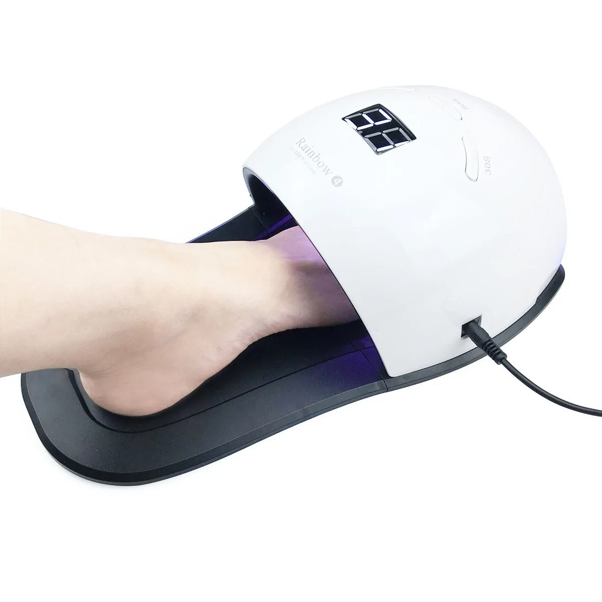 New Uv Foot Nail Lamp LED Nail Dryer Polish 48w Fast Dryer  Uv Lamp for Foot Nail