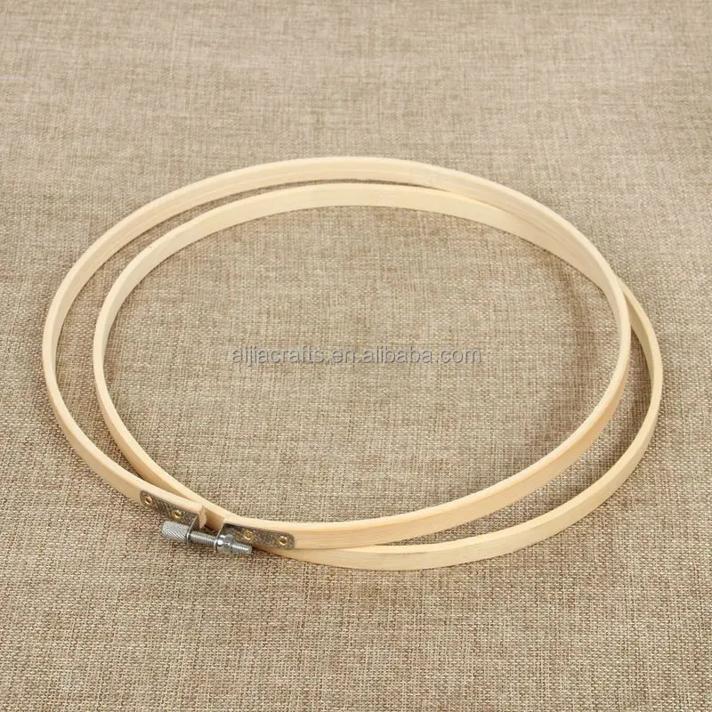 Art Craft Handy Sewing and Decoration,3-12 inch Embroidery Hoops Bamboo Circle Cross Stitch Hoop Ring for Embroidery