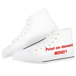 Christmas pattern, print, logo can be customized for men and women couples canvas designer sneakers