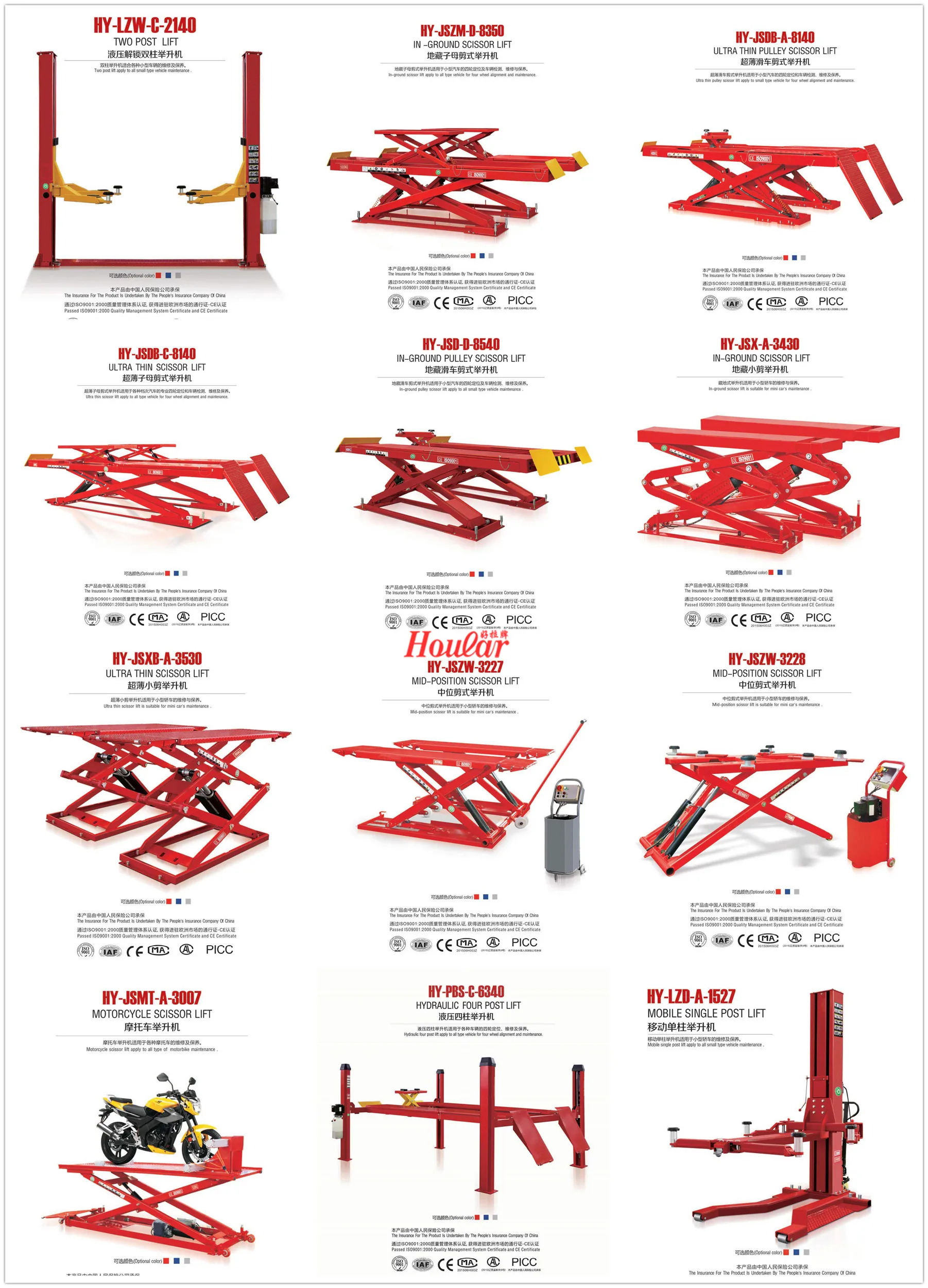 TOW POST car lift table In-gound CAR scissor lift table for motorcycle bike IN GROUND SCISSOR LIFTER