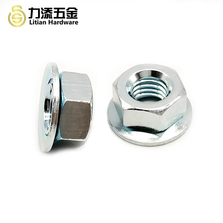 Hot sale stainless steel M7 galvanized conical flange hex nut