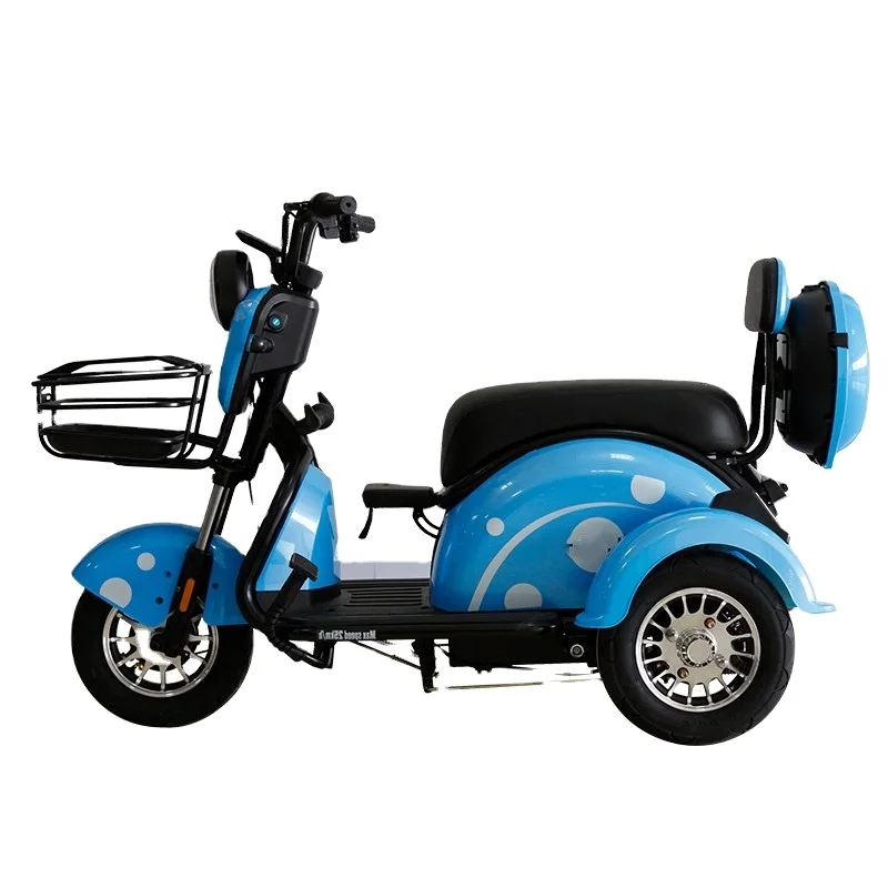 Electric passenger tricycleswith 23ah lead acid battery cheap price three wheels electric scooter for adult