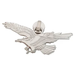 Best selling #5 nylon zip puller charms custom matte rainbow zipper sliders design for bags and garments