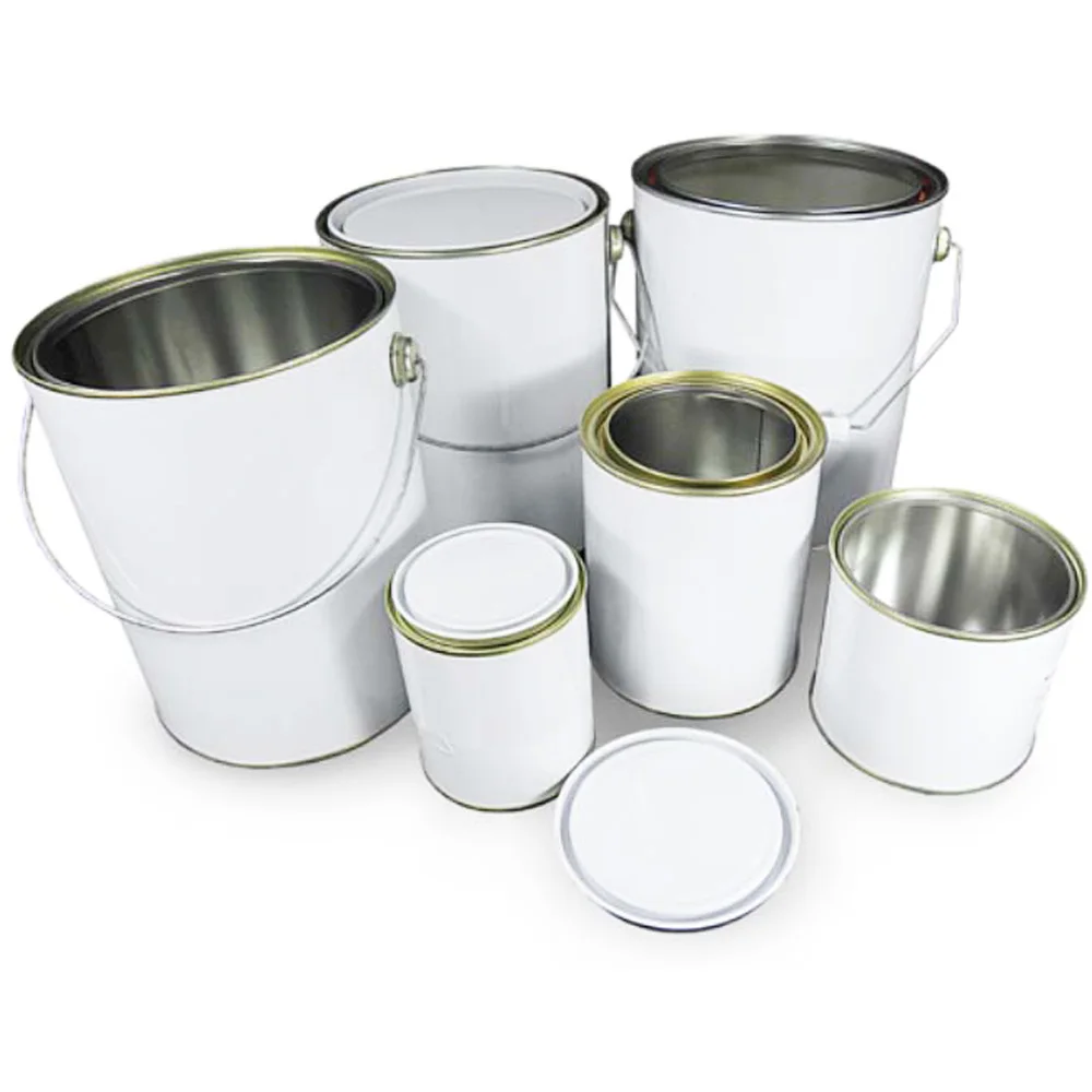 Customize Paint Tin Can 250ml 8oz Paint Tin Can Wholesale Empty Paint Cans