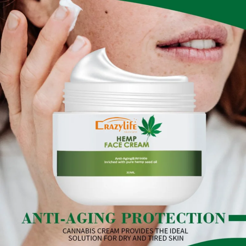 
CBD Cannabis Hemp Seed Oil Cream-100% Natural-Dry Cracked Skin Moisturizer. Gentle Body Lotion, Hand, Foot, Face Cream. 