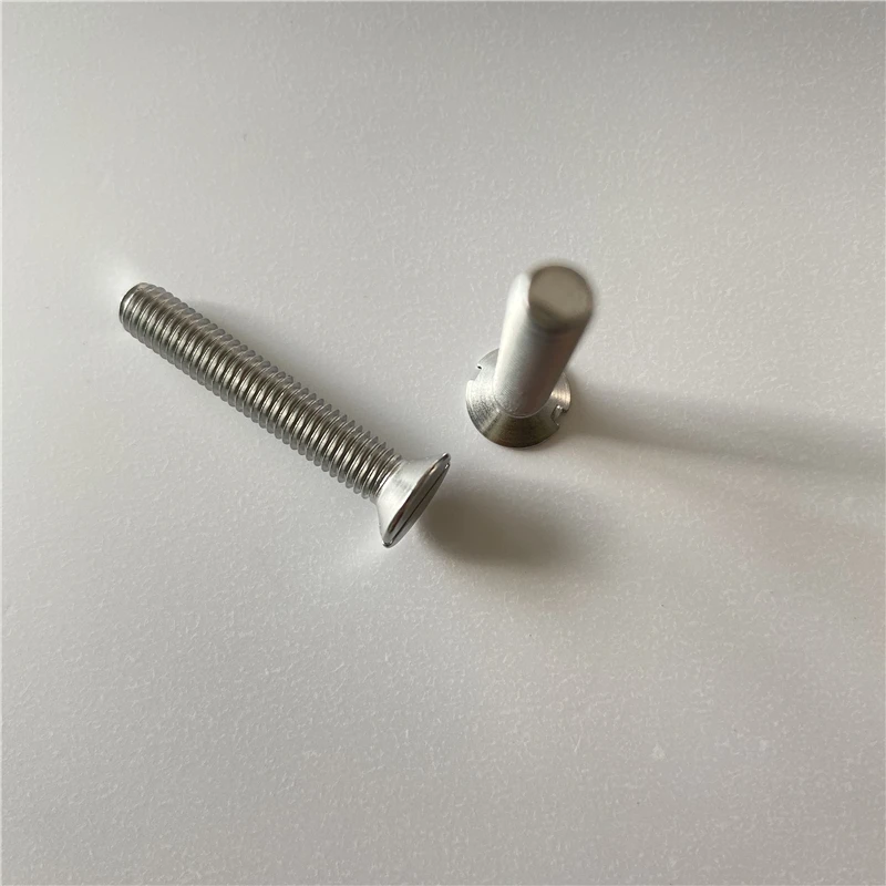 Cross Reed Counter Flat Head Machine Screws With Dog Point Screw Phillips Drive 6-32 X 5/16 Recessed Countersunk