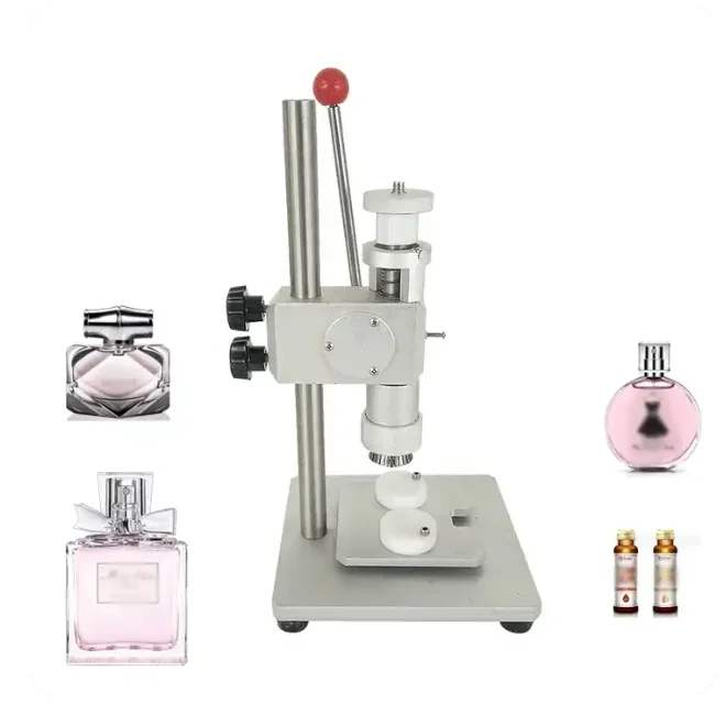 Stainless steel small perfume bottle crimping machine Crimper Metal Press Machine Perfume Bottle Crimper Spray Crimper