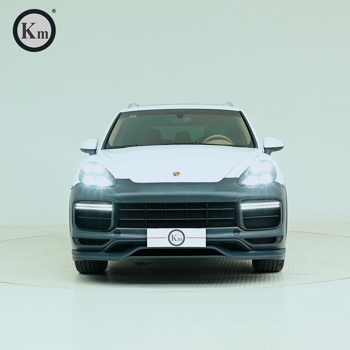 For Porsche  Cayenne 2011-2017 958 MK1 MK2 upgrade 2018+ style 9Y0 Turbo- front bumper TKT front lip PDLS headlight rear parts