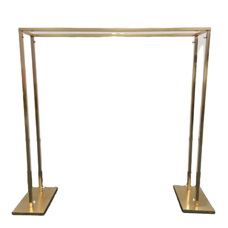 4 PCS Wedding Arch Background Flower Stand Birthday Party Outdoor Balloon Stand Frame Floral Arrangement Table Decoration