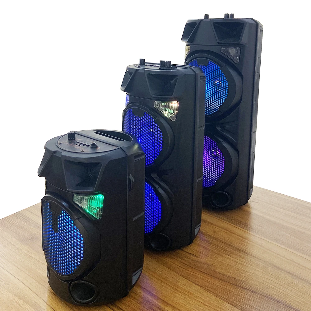 music Portable Wireless BT Speaker Wireless Outdoor USB Speakers Support AUX TF Subwoofer Loudspeaker