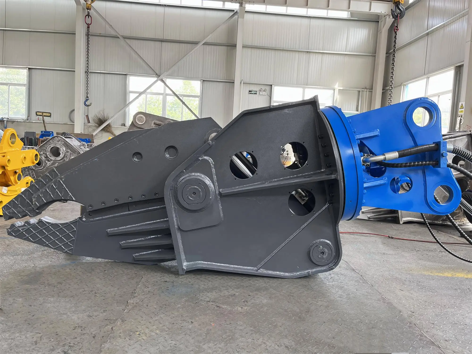 6-50t Excavator Attachment Hydraulic Shears Scrap Metal Hydraulic Demolition Shear