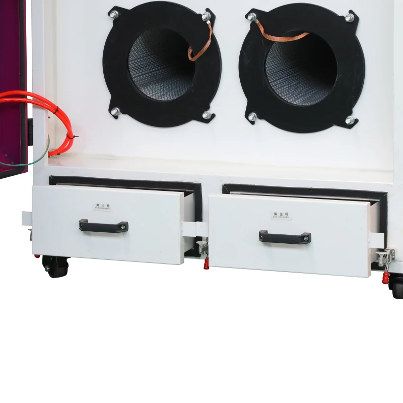 Industrial Self-cleaning Plasma Dust Collector for thick sheet metal processing in steel structure factories