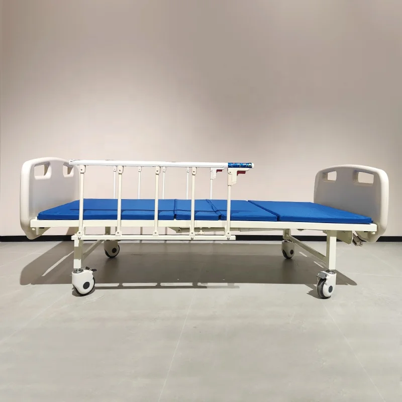 Factory supply Manual Home Rehabilitation Bed 2 functions Double Crank Hospital bed with easy Assembly