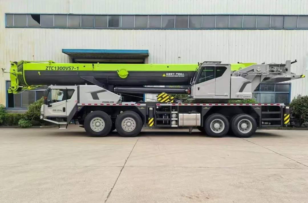 Zoomlion 130-Ton 7-Section Boom Truck Crane   Unmatched Lifting Power