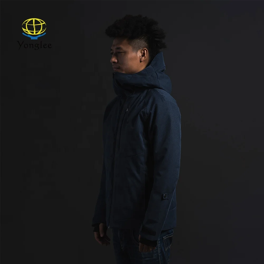 
Premium Padded Waterproof Custom Mens Winter Ski Jacket 