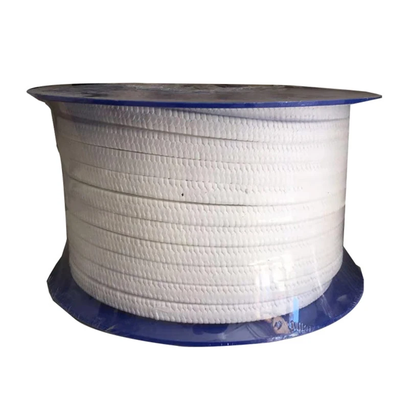 Our factory produces all kinds of PTFE graphite woven compression gland aramid packaging
