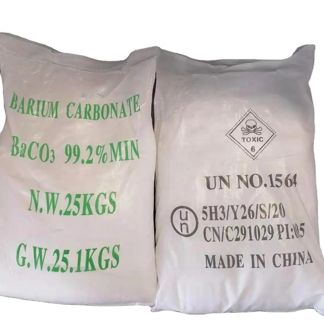 Chemical Reagent 99.20% Barium Carbonate/granulated barium carbonate powder for ceramic