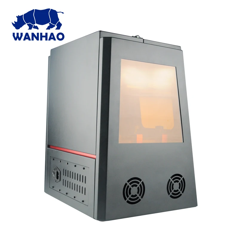 Wanhao sla dlp Impresora 3 D Dental Jewelry UV resin 2K LCD printing machines 405nm 3d printer