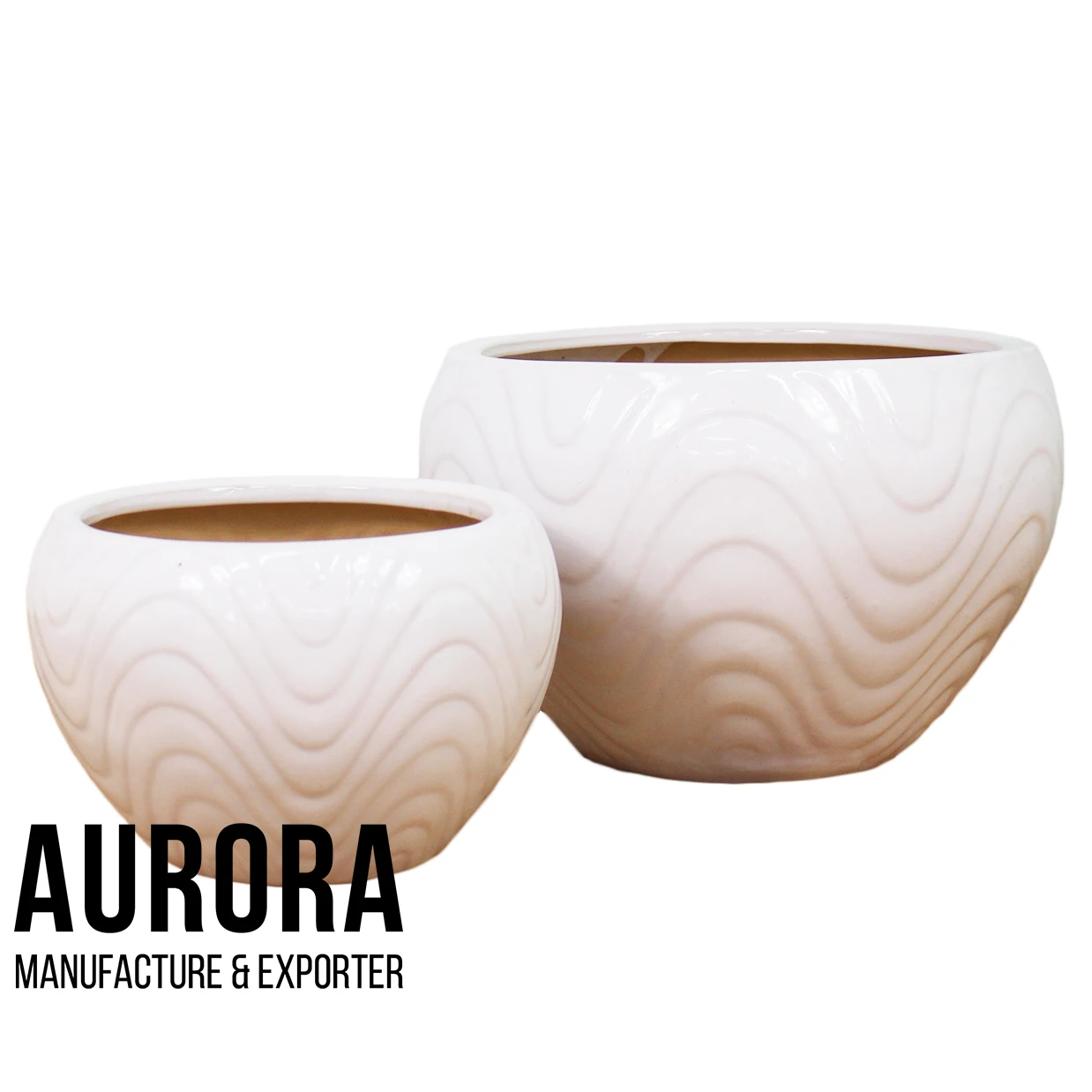 Factory Custom Different Size Environmental Ceramic Vases For Plants Planters Large Indoor Customized Packing