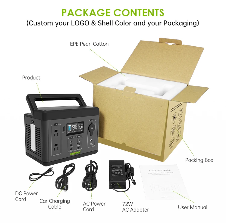 2022 110v 220v 230v 240v outdoor solar generator lithium battery ups portable power station