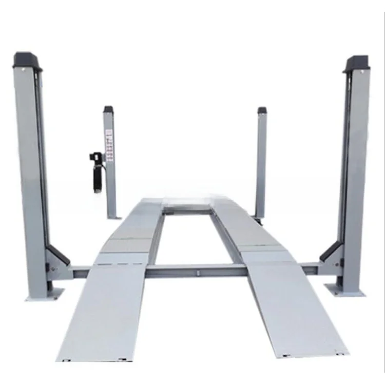 Hydraulic 4 Post Car Lift/4 Tons Four Lift for Wheel Aligner Work