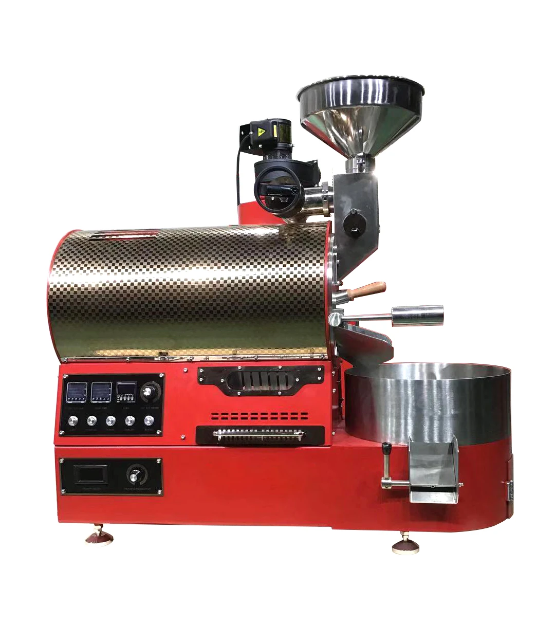 Wintop 1kg 2kg carbon steel specialty commercial coffee roaster coffee roasting equipment full set for sale