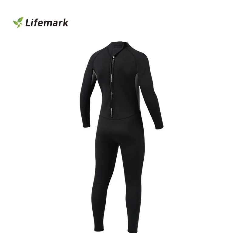 Back Zipper Scuba Diving Wetsuit Men New 3mm Neoprene Swimming Diving Suit Surf Triathlon Spearfishing Wet Suit Full Bodysuit