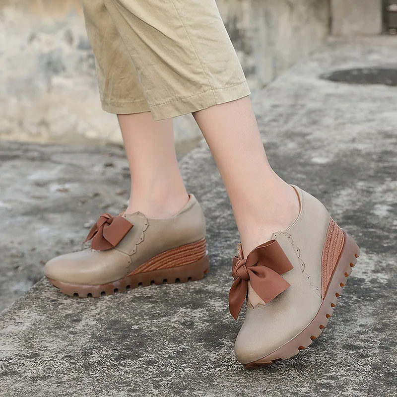 Women Flat Shoes Thick Sole Platform Shoes Fringe Spring Tassels Fashion Summer platform shoes women