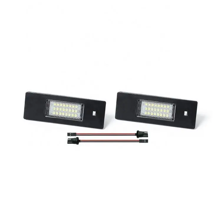 Car LED Accessories Car LED License Plate Light for BMW E81 E87 E63 E64 Z4 E85 E86