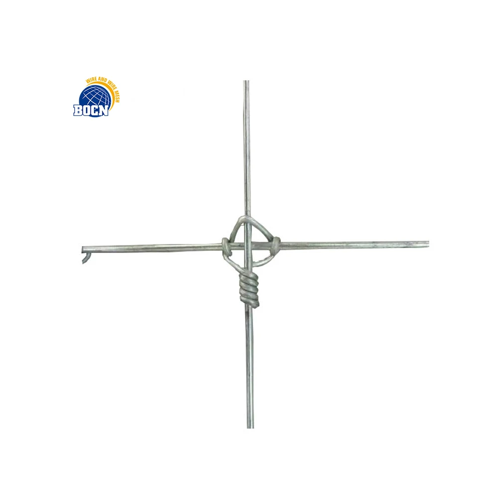 BOCN galvanized 5 6 7 8 ft fixed knot deer cattle fence on farm field fence, metal farm fencing