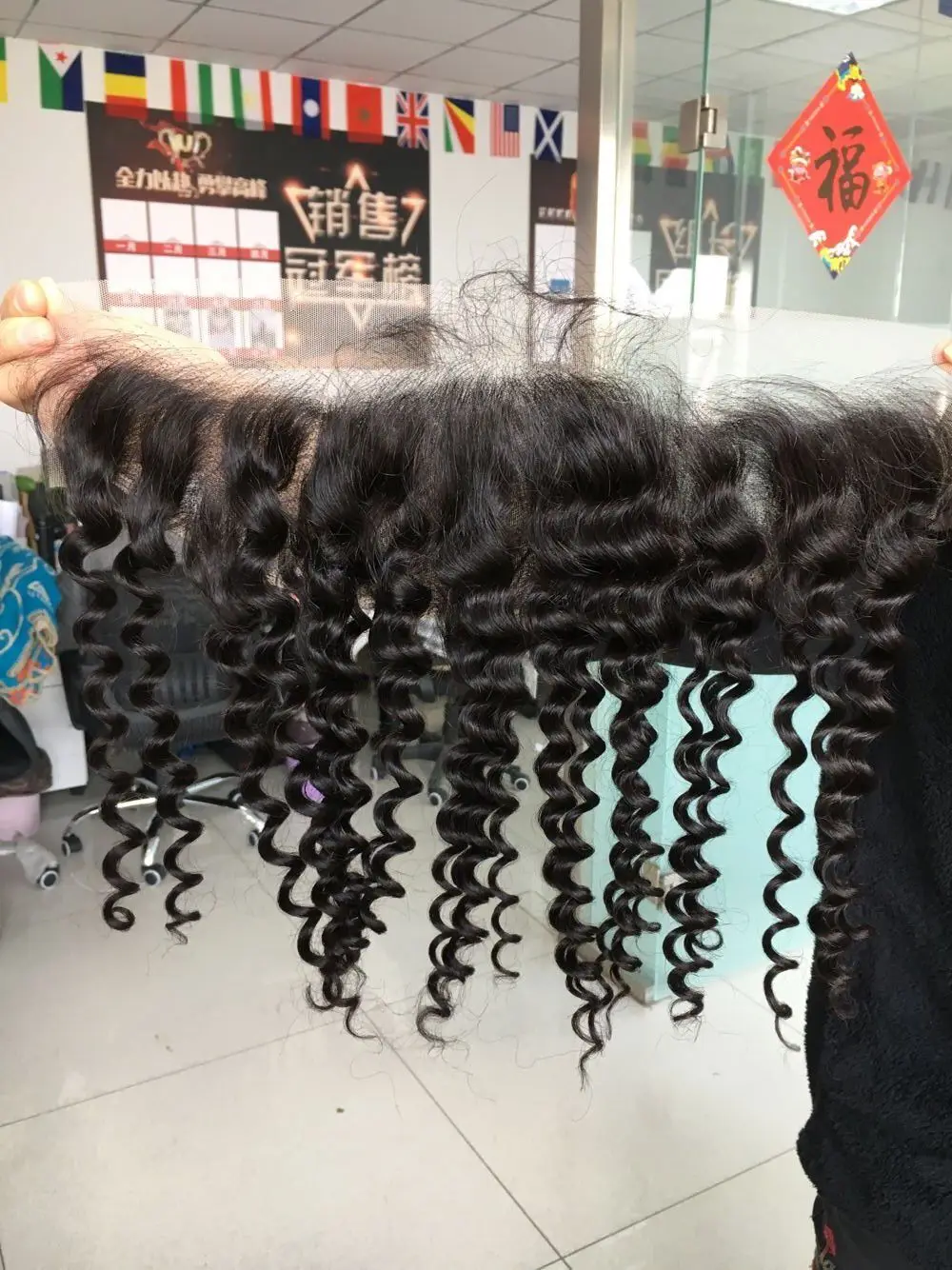 Frontal with Baby Hair Cuticle Aligned Shadevirgin Headlight Shellt Swiss Lace Lens Shell Headlamp Cover Brazilian Hair 1 Piece