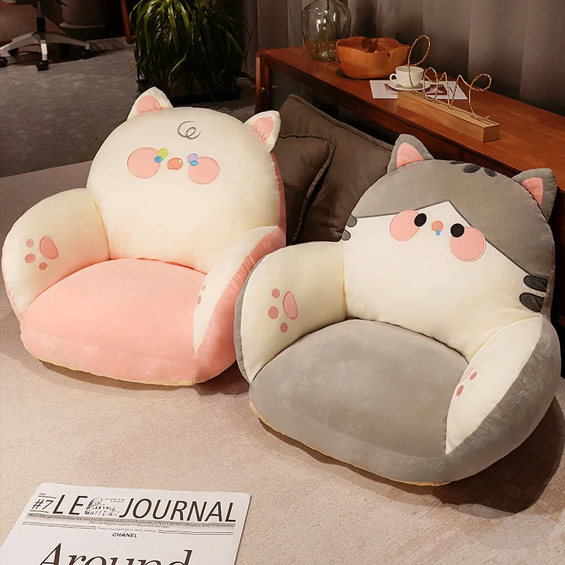 New Stock Arrival Cat Pig Panda Animal Sofa Chair Custom Stuffed Plush Toy For Kids