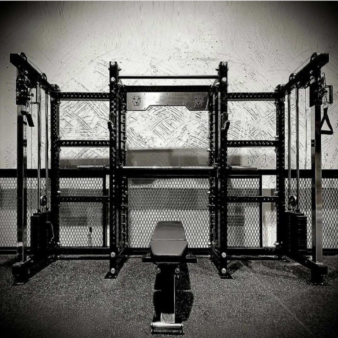 Multi Function Station Cable Crossover Squat Free Combination Power Rack Squat Rack