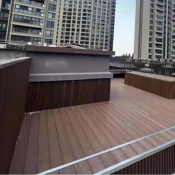 Modern wall cladding home decor Tv Background Walls wooden wpc fence panels wpc interior wall panel for hotel