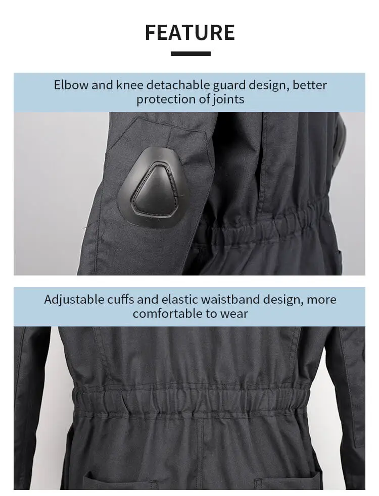 Uniformes De Guardia Mechanic Jump Suit Coverall Fire Retardant