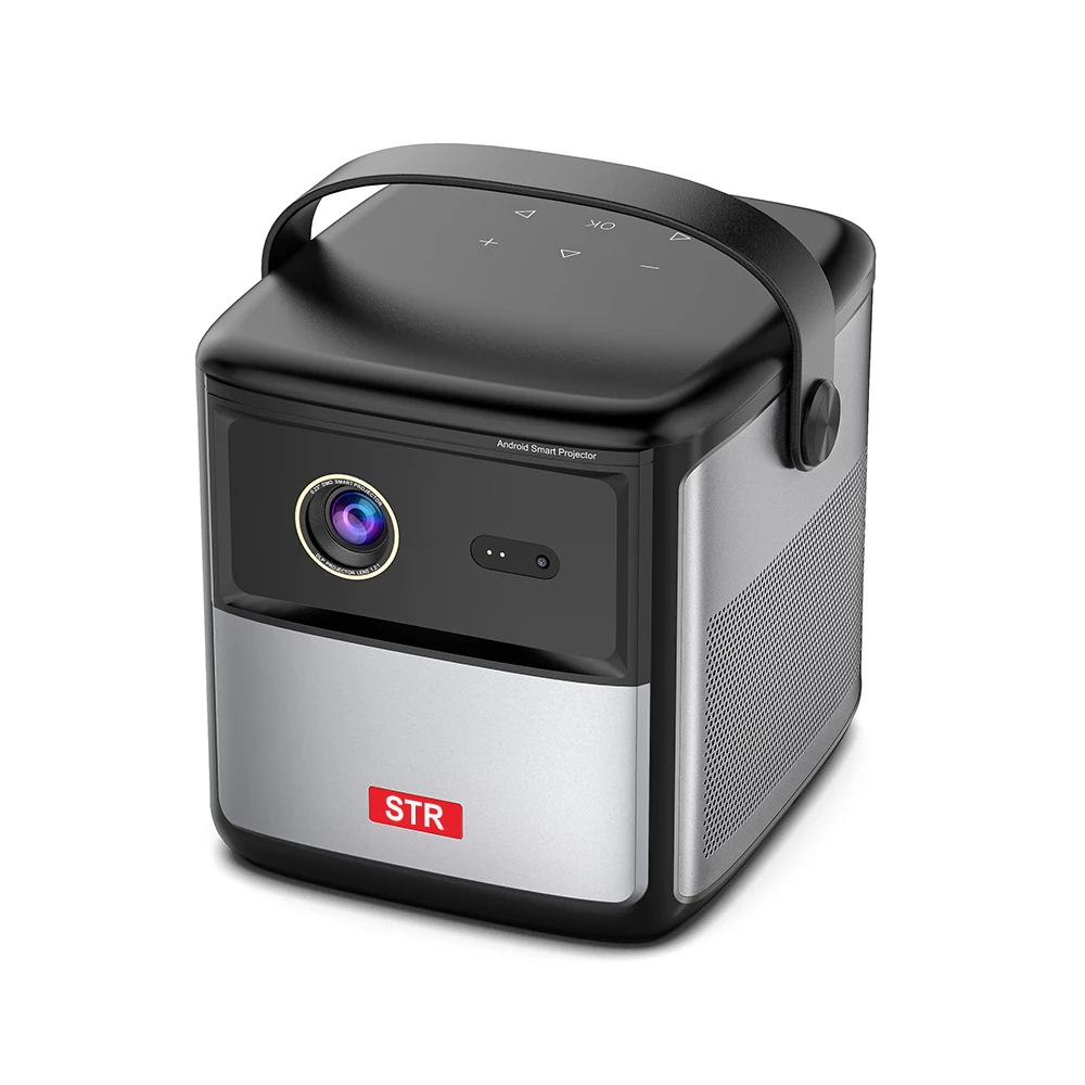 Android 11 DLP Full HD wifi BT outdoor film movie player gaming rechargeable projector 3d home cinema video projecteur google tv