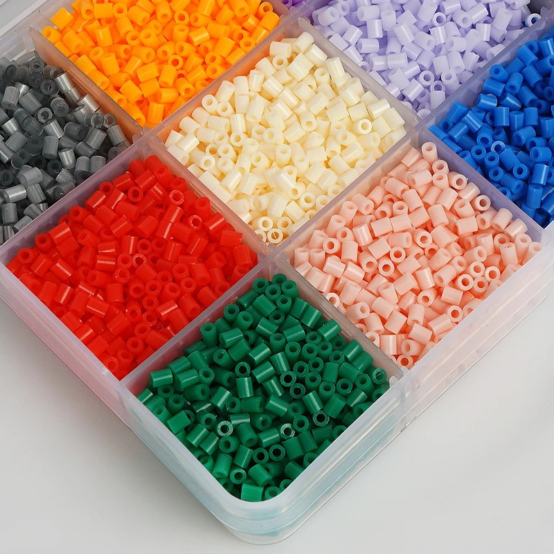 Ready To Ship 15 Colors mini artkal beads set campered with Perler Hama Beads For adult handctaft ironing 2.6mm beads artwork