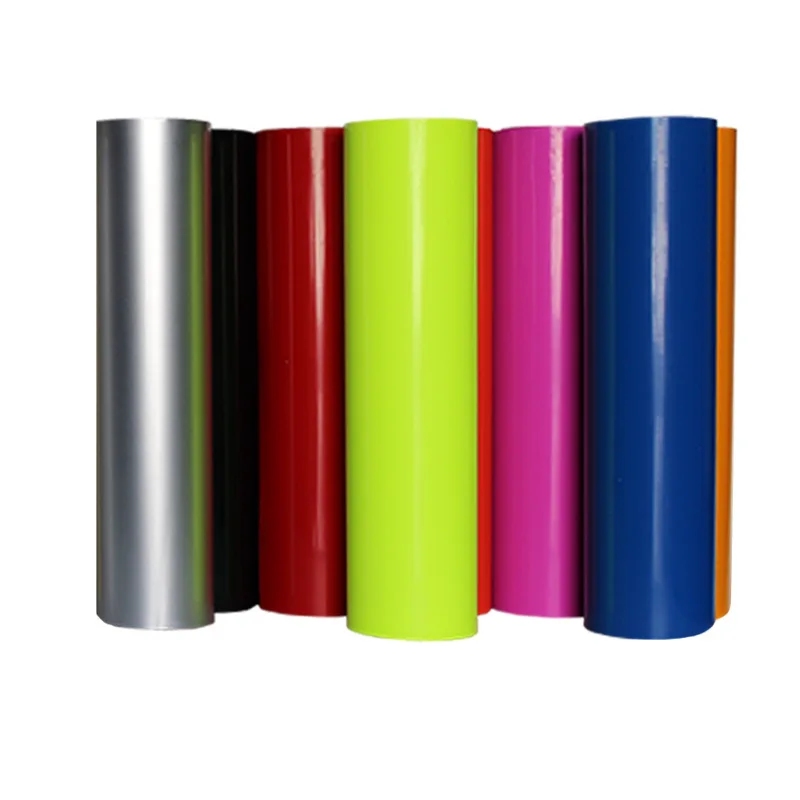 
High Quality Roll 50cm*25m Size Flex Metallic Heat Transfer paper PU For Clothing 