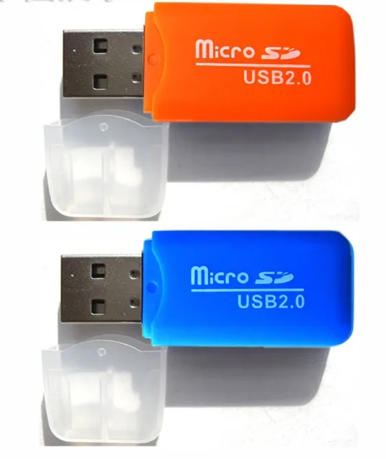  Высокоскоростной мини считыватель карт памяти Micro T-Flash TF SD USB 2