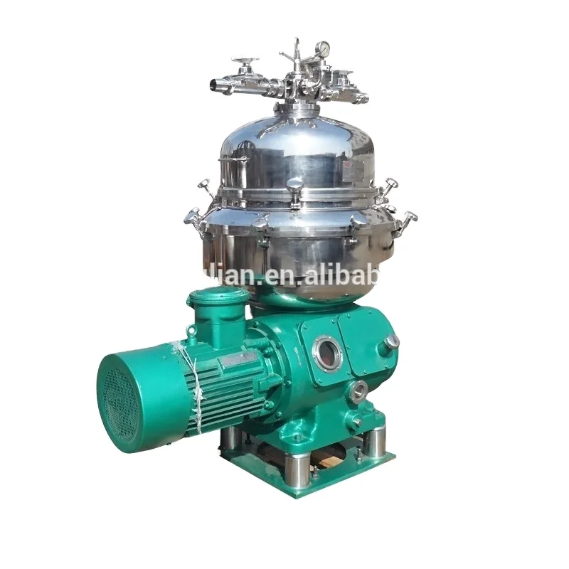 Fast delivery automatic milk cream separator disc centrifuge for cooking oil