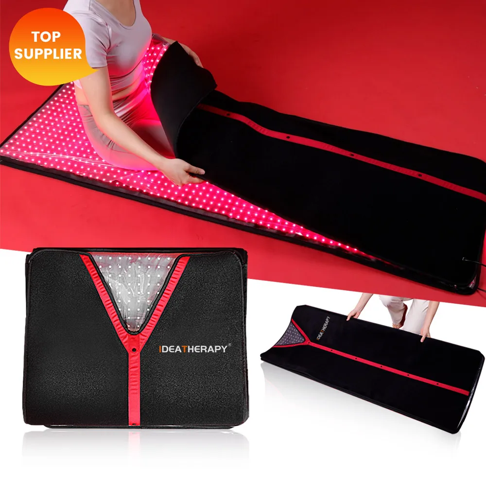 Wholesale Price Large Red Light Therapy Leg Back Yoga Pads Blanket Belt Full Body Led Infrared Red Led Light Therapy Mat Device